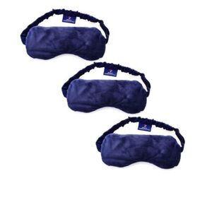 Navy Blue Sleep Masks Set of 3